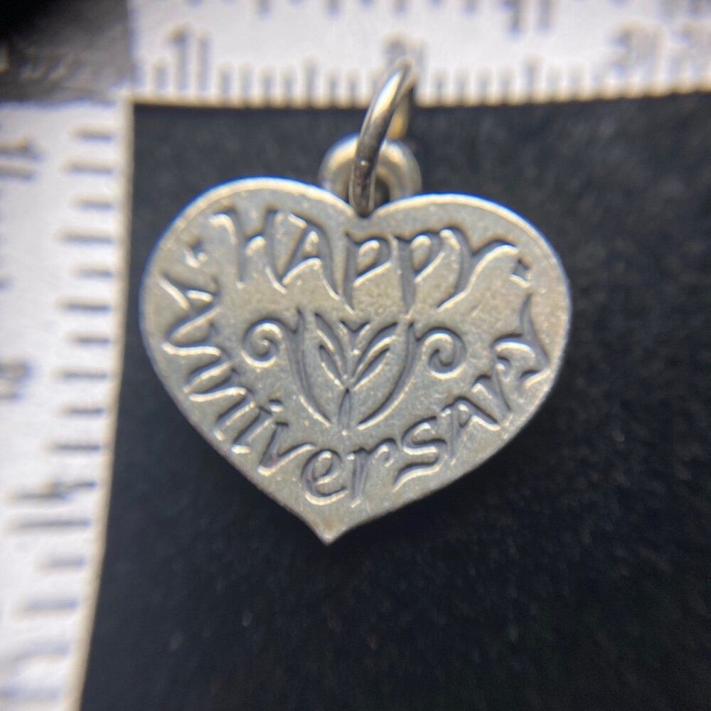 Happy Anniversary Charm, zz, Sterling Silver, James Avery